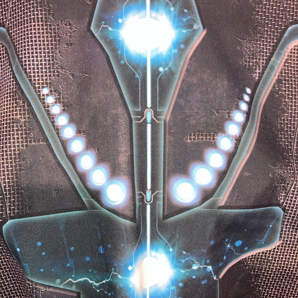 Badinka Futuristic Cyberpunk Mech Robot Crop Tank Top - Picture 7 of 10